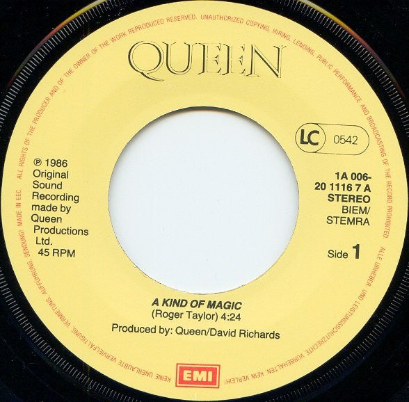 Queen -A Kind Of Magic