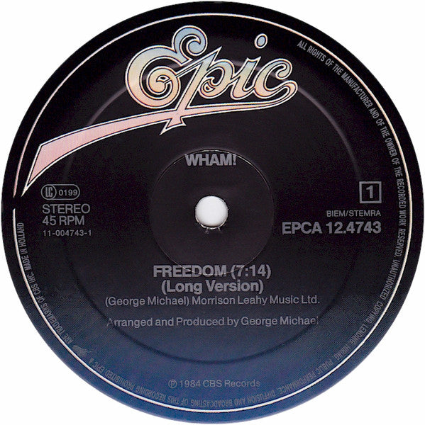 Wham! -Freedom (Long Version)