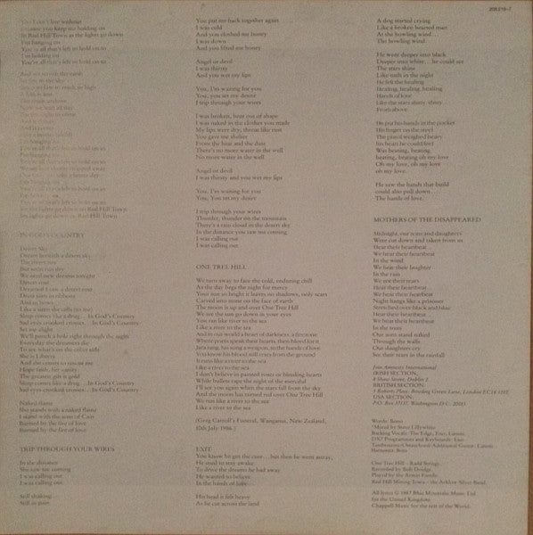 U2 -The Joshua Tree