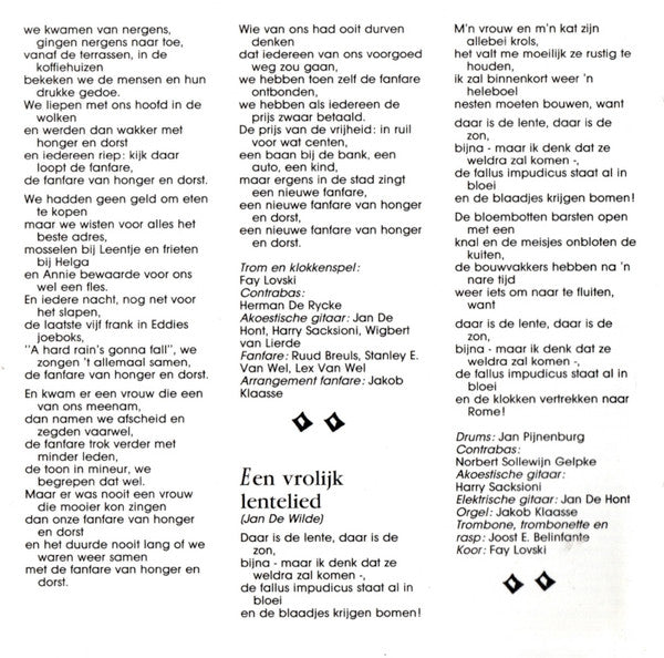 Jan De Wilde - Hè Hè