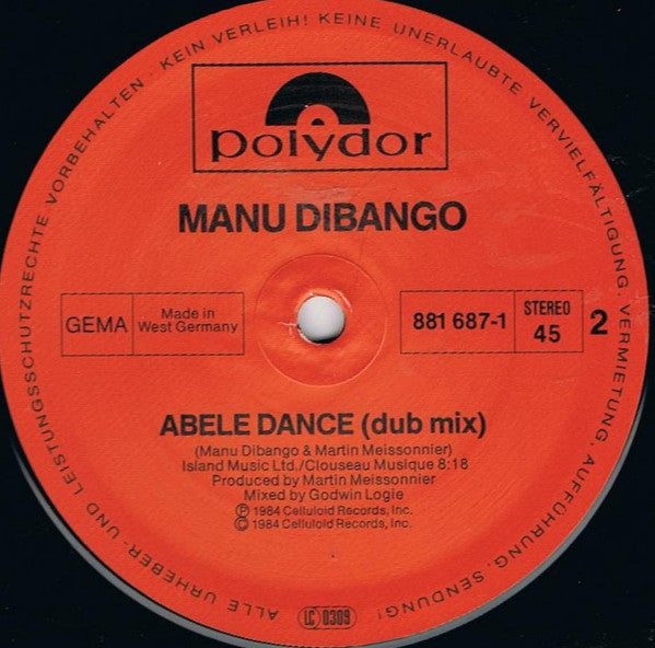 Manu Dibango -Abele Dance