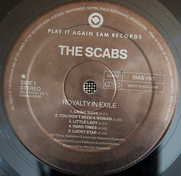 The Scabs -Royalty In Exile