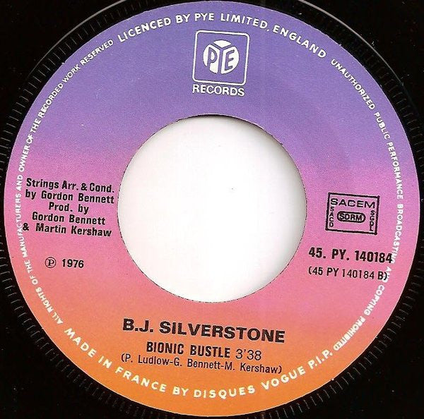 B.J. Silverstone -Bionic Man
