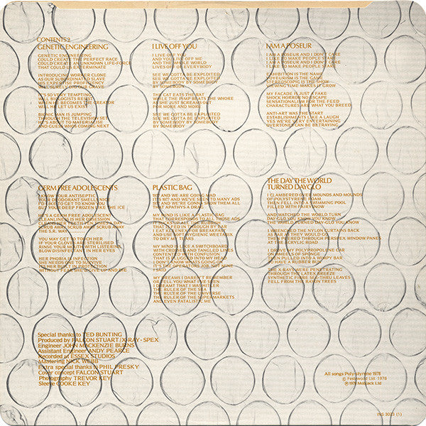 X-Ray Spex - Germfree Adolescents