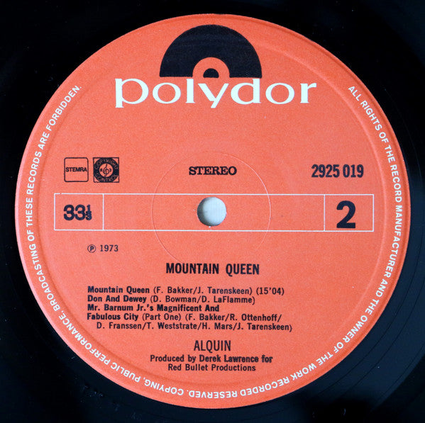 Alquin - The Mountain Queen