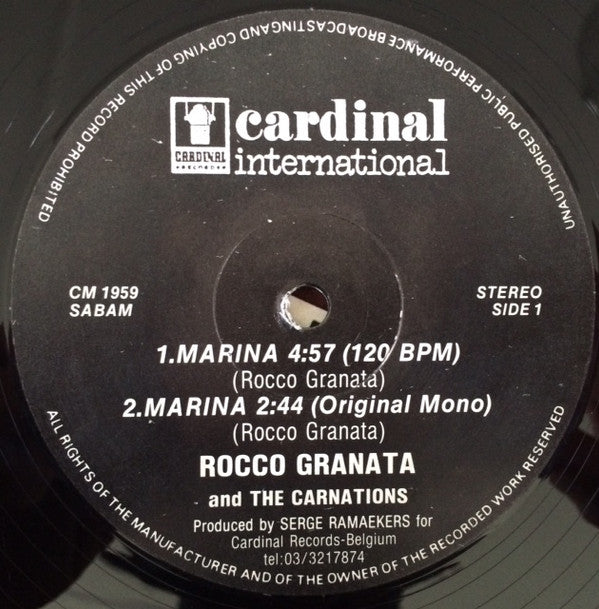 Rocco Granata & The Carnations -Marina