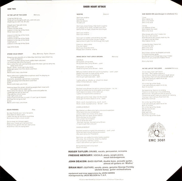 Queen -Sheer Heart Attack
