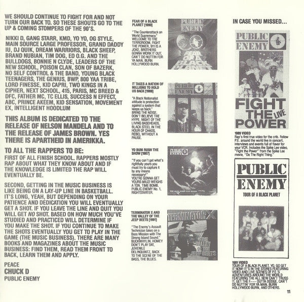 Public Enemy - Apocalypse 91... The Enemy Strikes Black