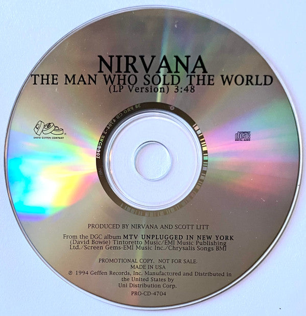 Nirvana -The Man Who Sold The World