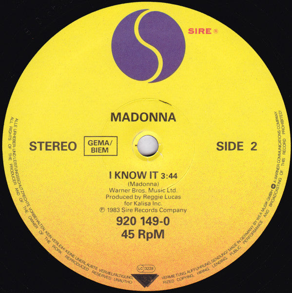 Madonna -Lucky Star