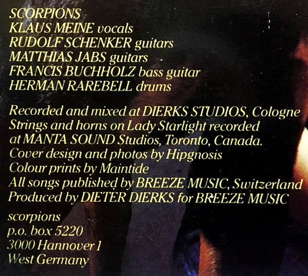 Scorpions -Animal Magnetism