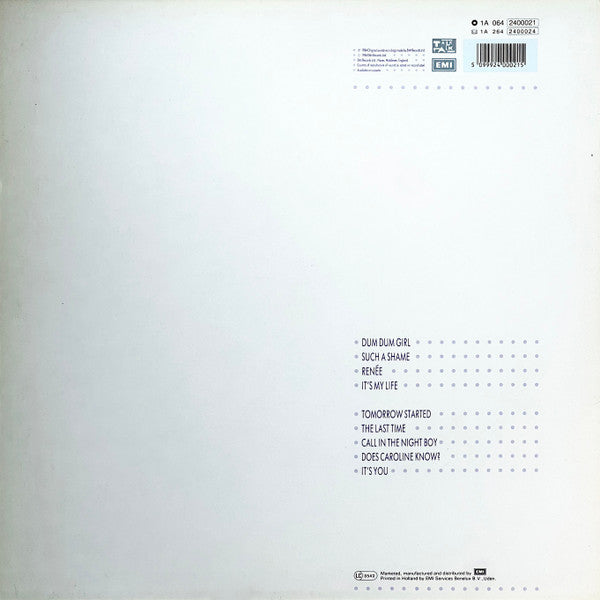 Talk Talk -It's My Life