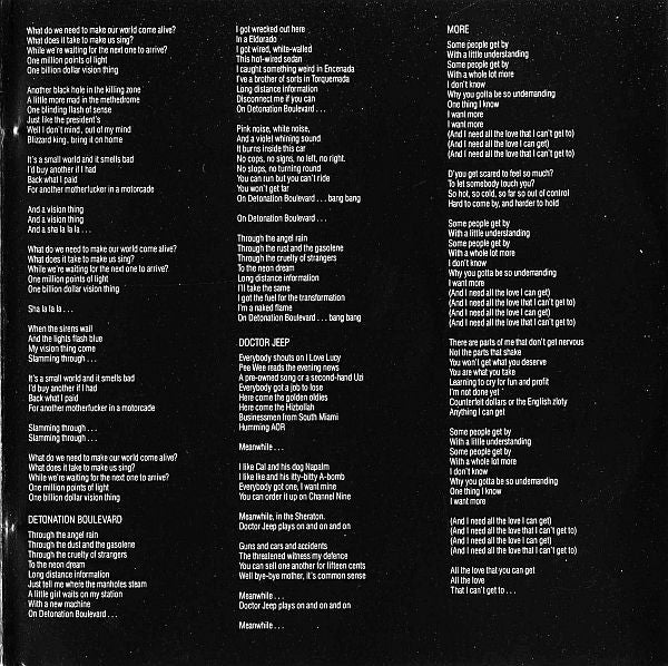 The Sisters Of Mercy -Greatest Hits Volume One (A Slight Case Of Overbombing)