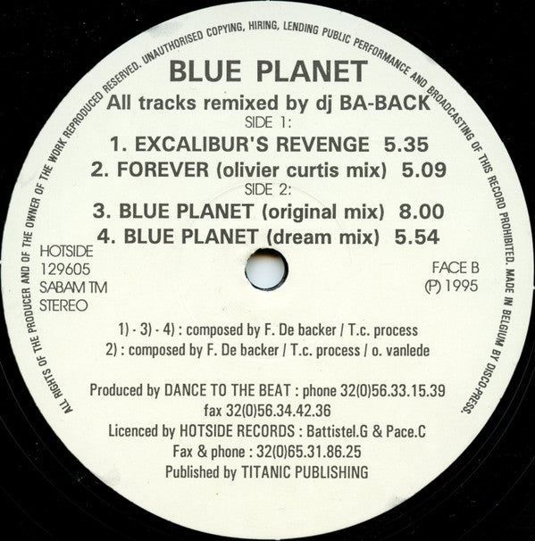 Blue Planet -Excalibur's Revenge