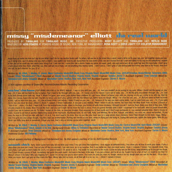 Missy Misdemeanor Elliott* -Da Real World