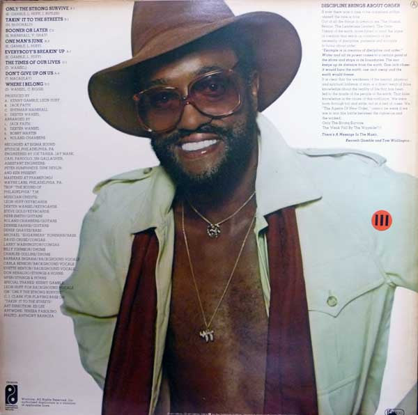 Billy Paul -Only The Strong Survive
