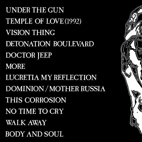 The Sisters Of Mercy -Greatest Hits Volume One (A Slight Case Of Overbombing)