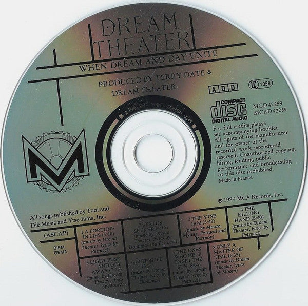 Dream Theater - When Dream And Day Unite