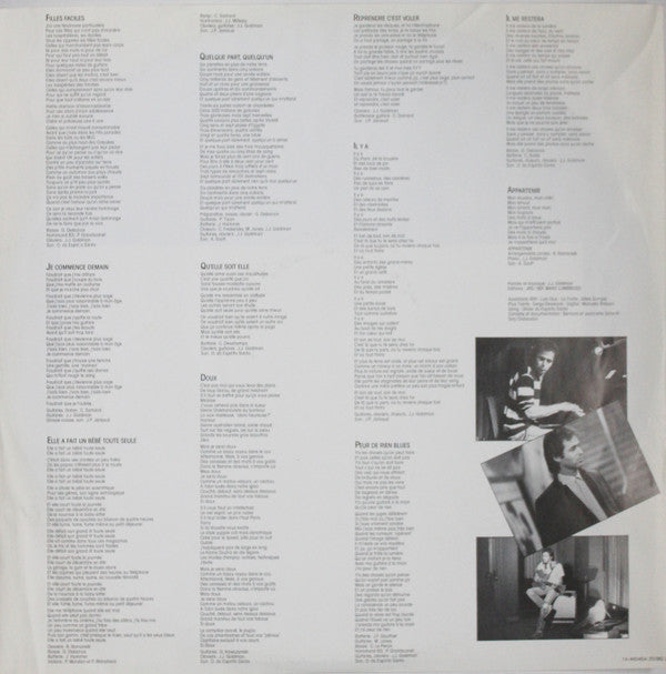 Jean-Jacques Goldman - Entre Gris Clair Et Gris Foncé