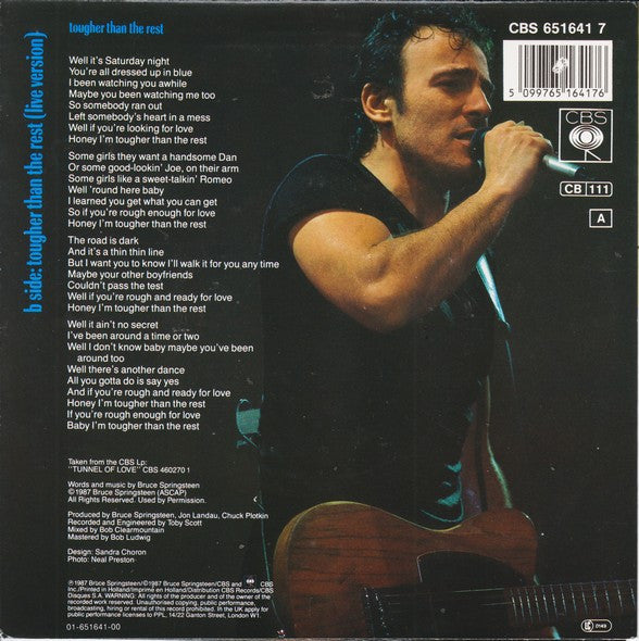 Bruce Springsteen -Tougher Than The Rest