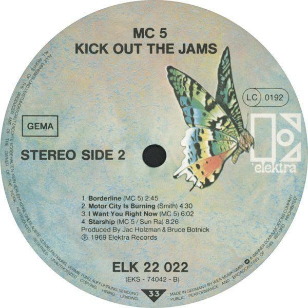 MC5 -Kick Out The Jams