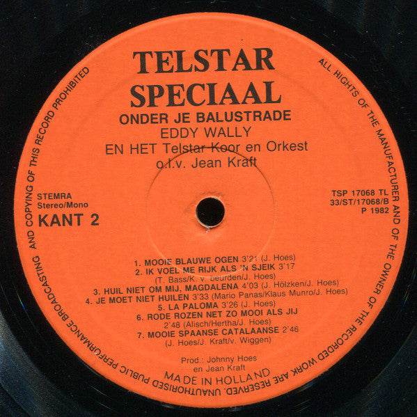 Eddy Wally -Onder Je Balustrade