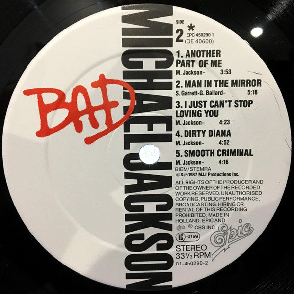 Michael Jackson - Bad
