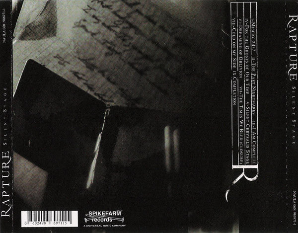 Rapture (2) -Silent Stage