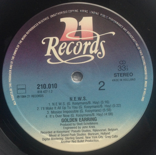 Golden Earring -N.E.W.S.