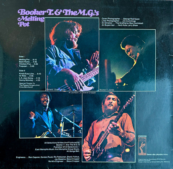 Booker T. & The M.G.'s* -Melting Pot