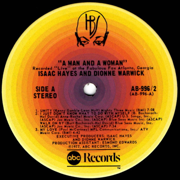 Isaac Hayes & Dionne Warwick -A Man And A Woman