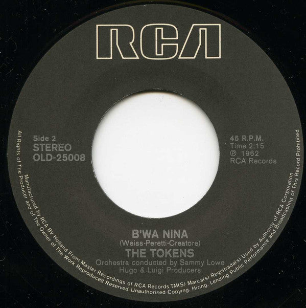 The Tokens -The Lion Sleeps Tonight (Wimoweh)