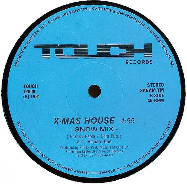 Franky Paolo Music -X-Mas House