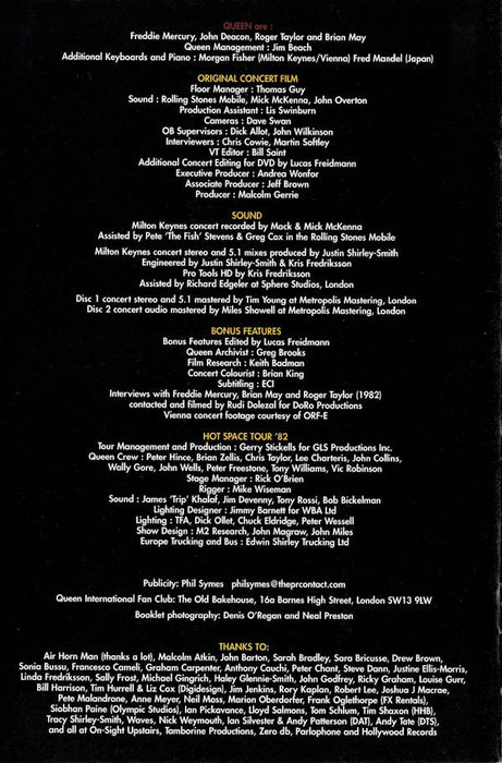 Queen -Queen On Fire (Live At The Bowl)