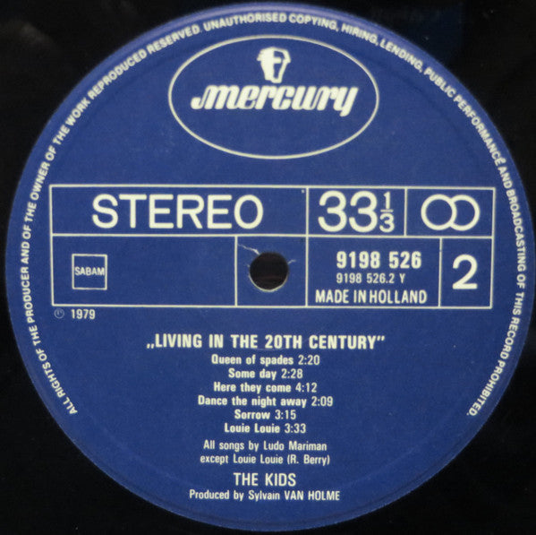 The Kids -Living In The 20th Century