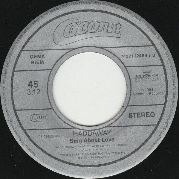 Haddaway -What Is Love