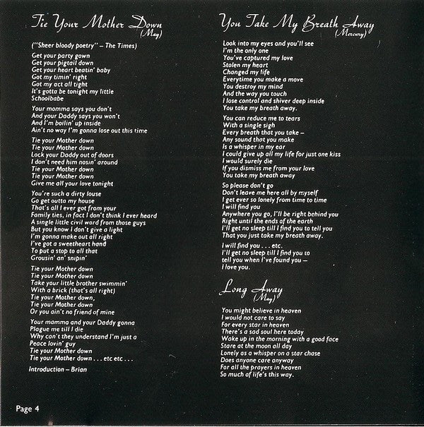Queen -A Day At The Races