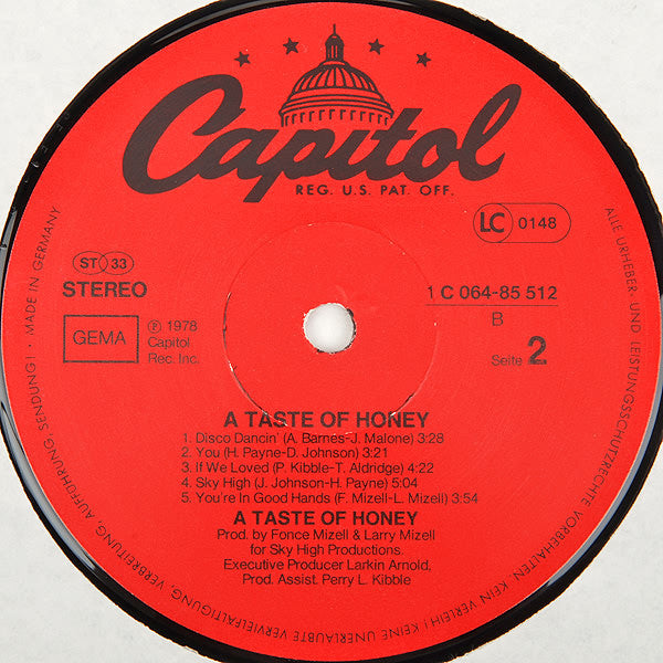 A Taste Of Honey -A Taste Of Honey