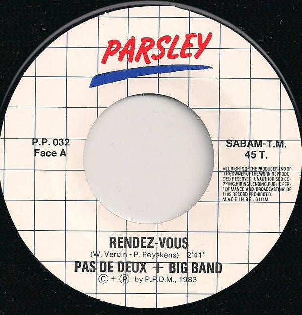 Pas De Deux & Big Band* -Rendez-Vous