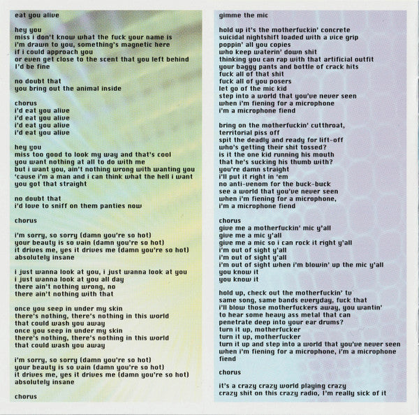 Limp Bizkit -Results May Vary