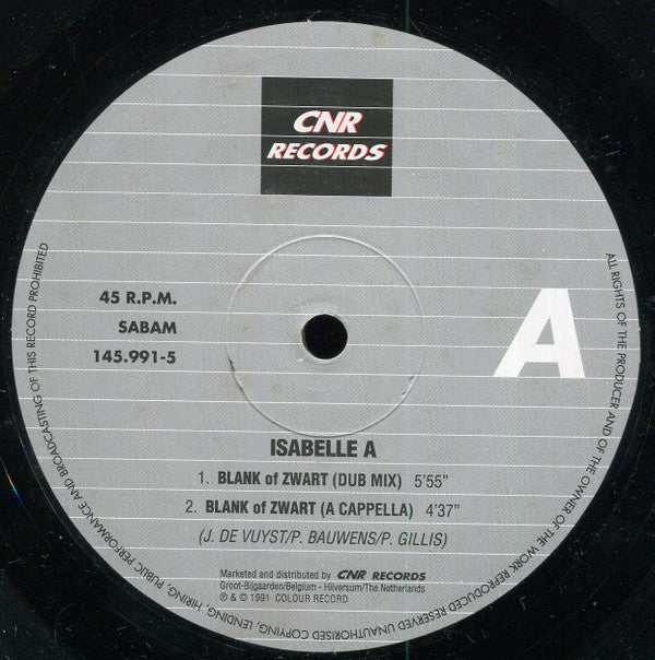 Isabelle A -Blank Of Zwart