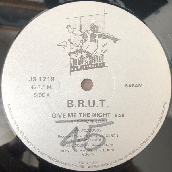 B.R.U.T. -Give Me The Night