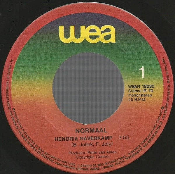 Normaal -Hendrik Haverkamp