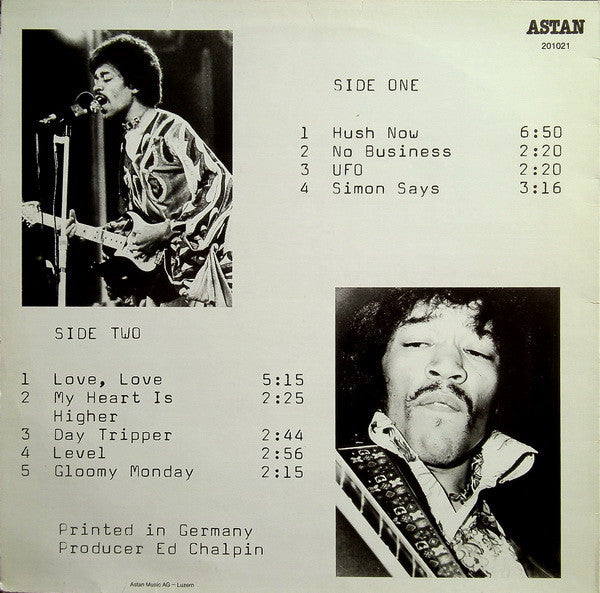 Jimi Hendrix -Hush Now
