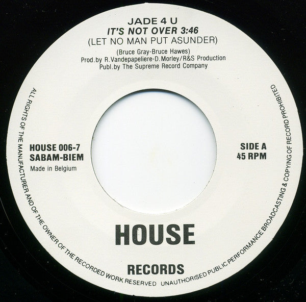 Jade 4 U* -It's Not Over