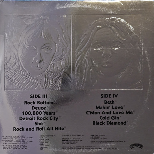 Kiss -Double Platinum