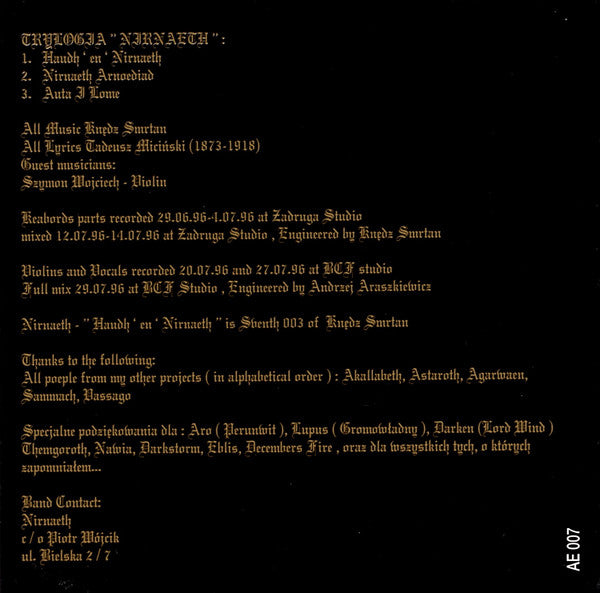 Nirnaeth -Haudh' En' Nirnaeth