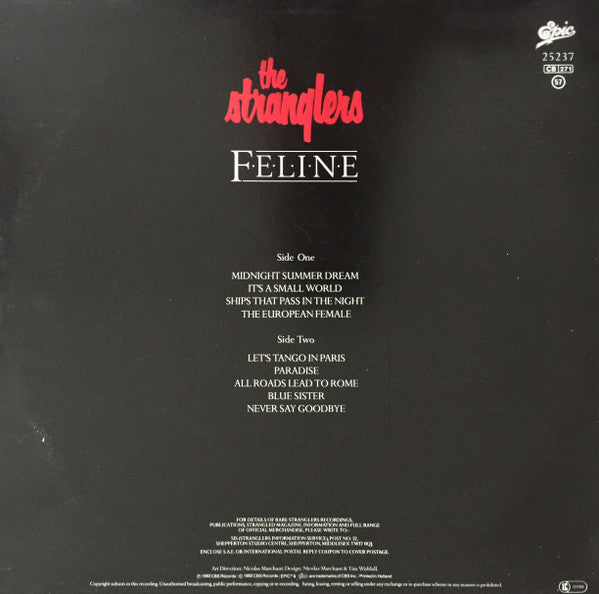 The Stranglers -Feline