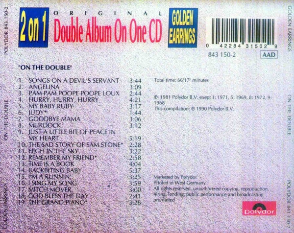 Golden Earrings* - On The Double