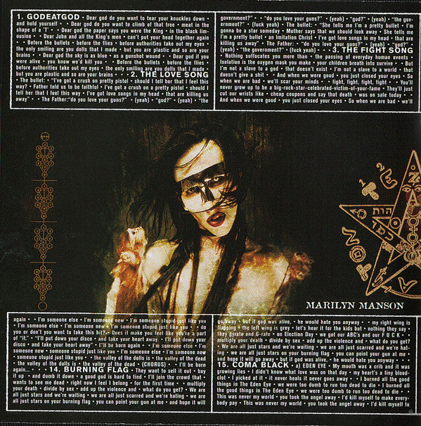 Marilyn Manson -Holy Wood (In The Shadow Of The Valley Of Death)